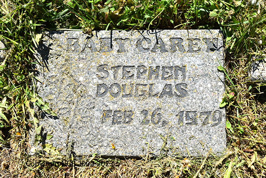 Baby Stephen Douglas Carey