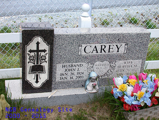 John & Bertha  Carey