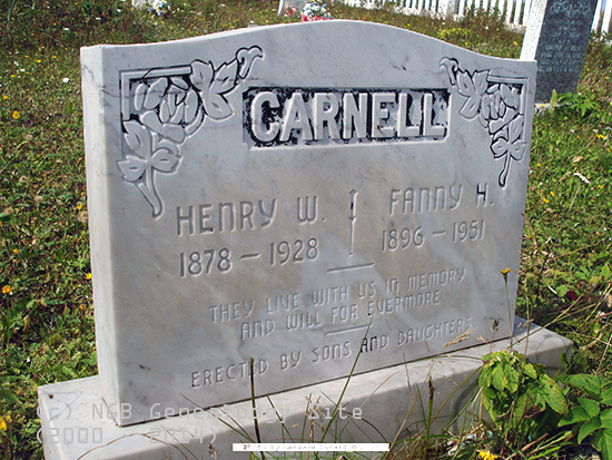 Henry W. & Fanny H. Carnell