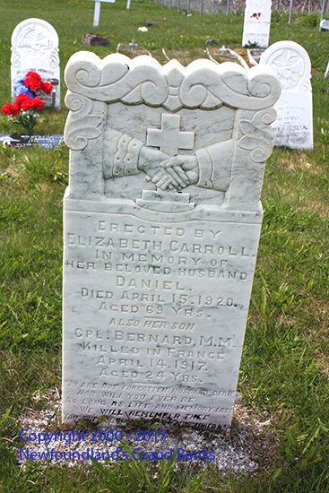 Daniel & Cpl Bernard Carroll