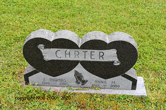 J. Thomas & Annie M. Carter