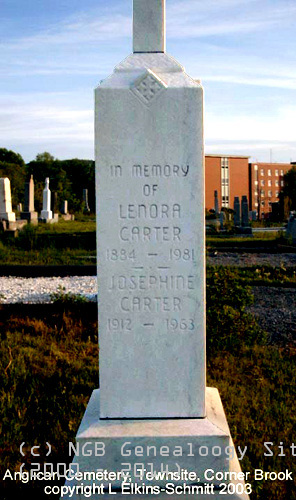 Lenora and Josephine Carter