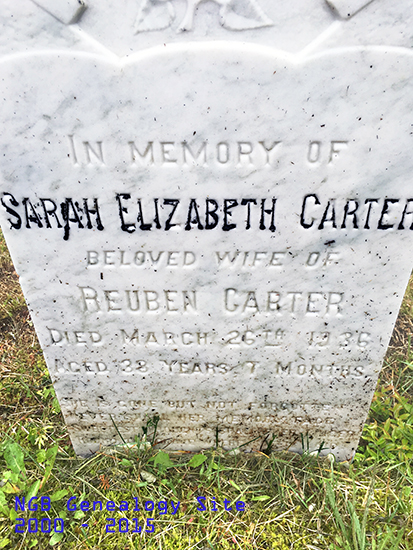 Sarah Elizabeth Carter