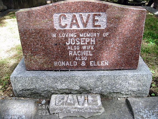 Joseph, Rachel, Ronald and Ellen Cave