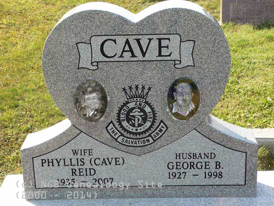 Phyllis (Cave) Reid and George B. Cave
