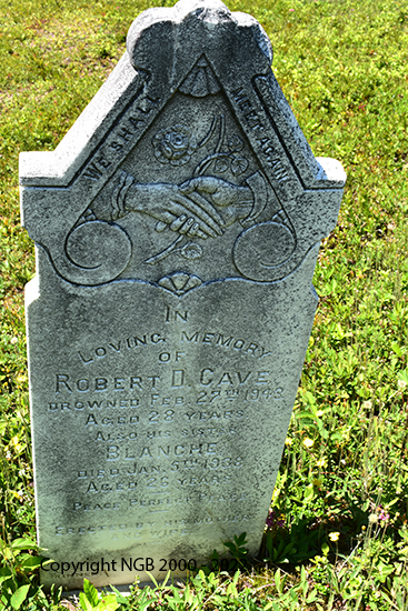 Robert D. & Blanche Cave