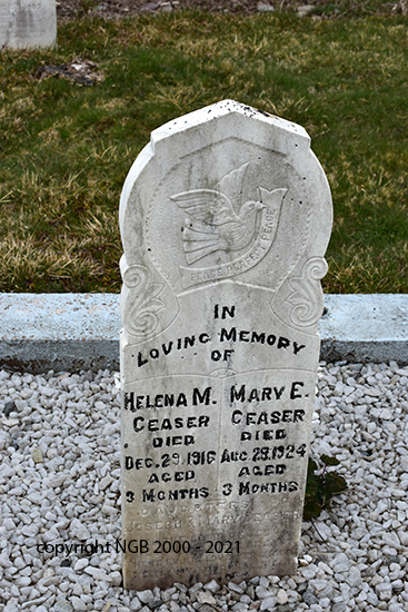 Helena M. & Mary E. Ceaser