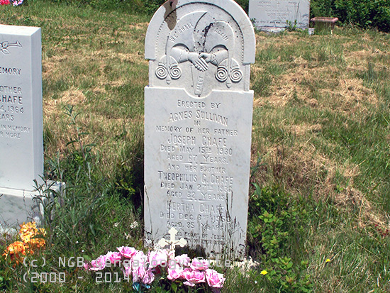 Joseph, Theophilus and Bertha Chafe