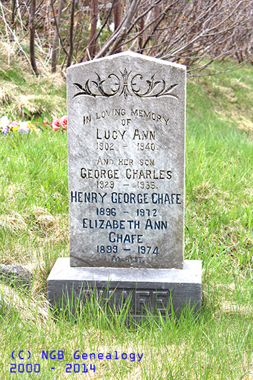 Lucy, George, Hebry & Elizabeth Chafe