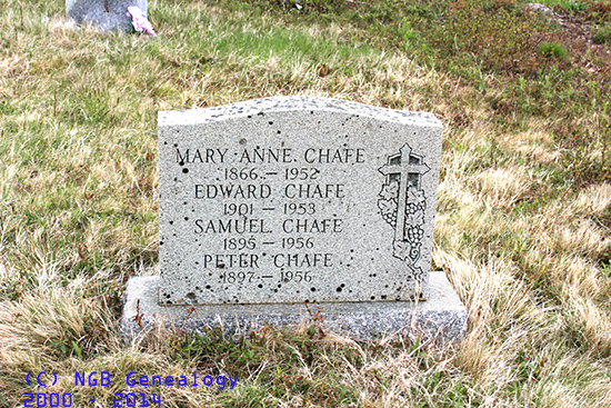 Mary Anne, Edward & Samuel chafe