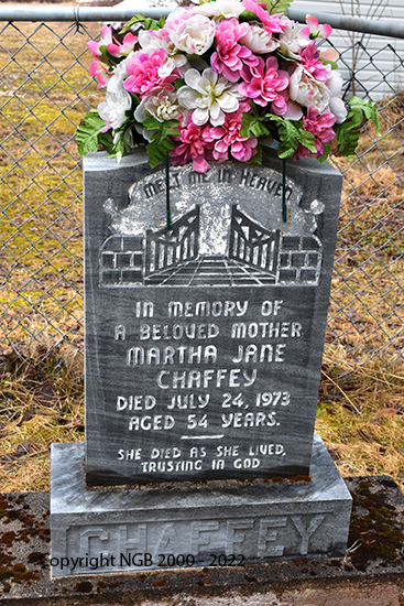 Martha Jane Chaffey