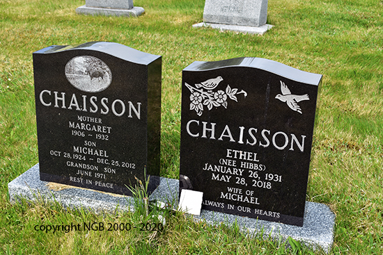 Margaret, Michael & Ethel Chaisson