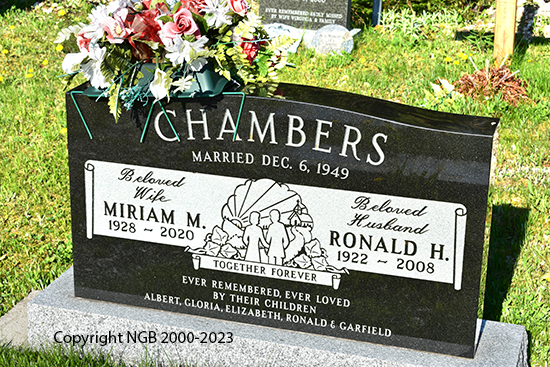 Ronald  H. & Miriam M. Chambers
