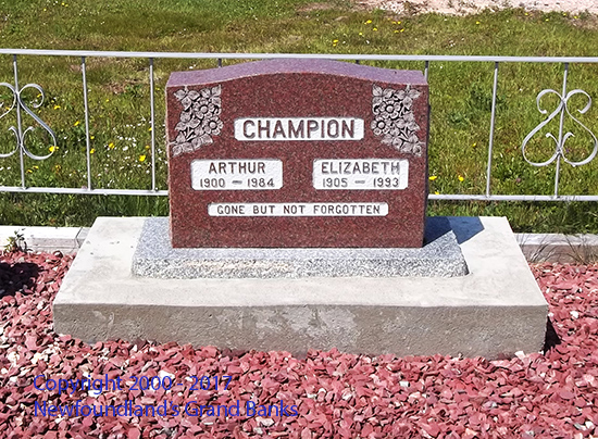 Arthur & Elizabeth Champion