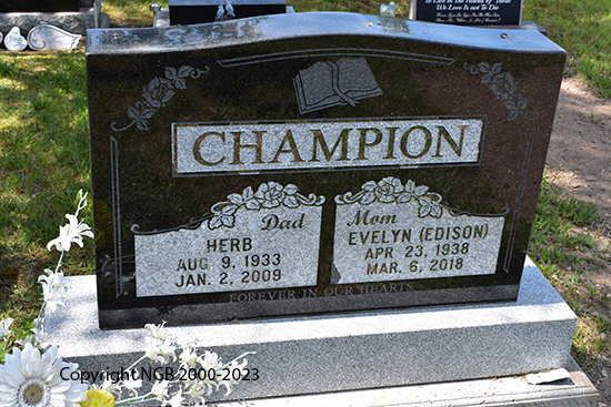 Herb & Evelyn Champion