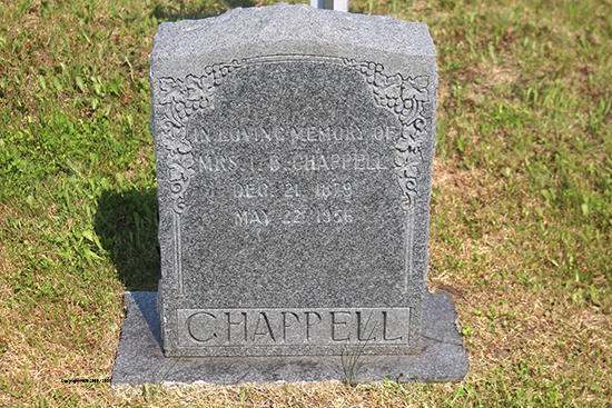Mrs I. B. Chappell