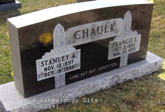 Stanley and Frances Chaulk