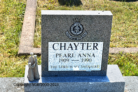 Pearl Anna Chayter