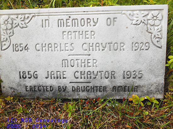 Charles & Jane Chaytor