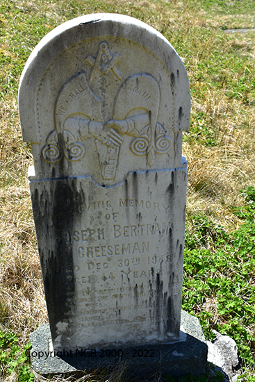 Joseph Bertraam Cheeseman