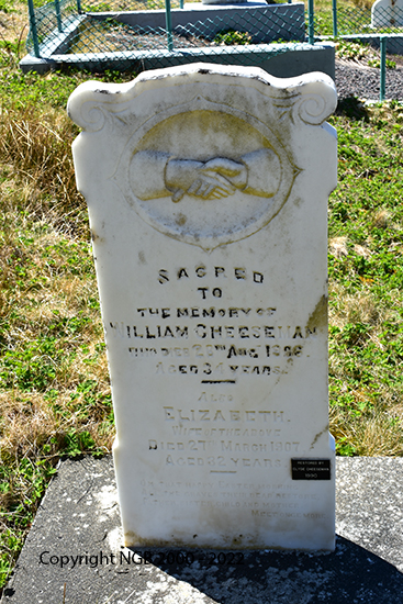 William & Elizabeth Cheeseman
