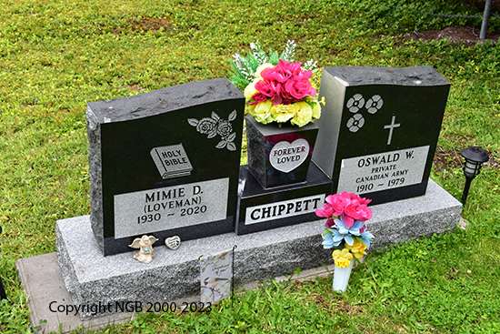 Oswald W. & Mimie D. Chippett