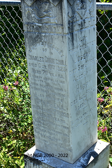 Charles, Tryphena, Joseph & Harry Churchill