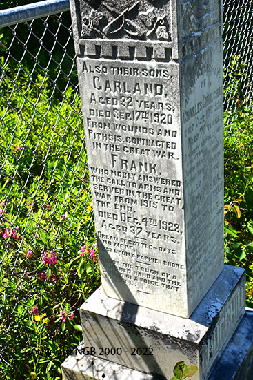 Charles, Tryphena, Joseph & Harry Churchill