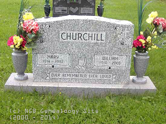 William and Mary Churchill