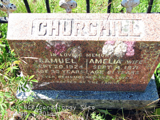 Samuel and Amelia Churchill