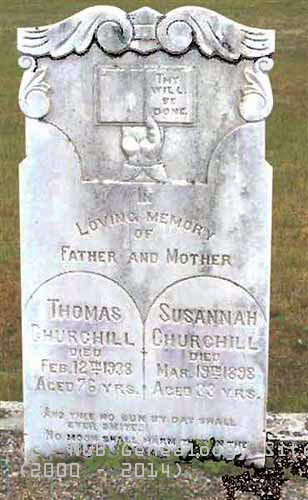 Thomas and Susannah Churchill