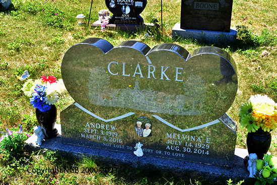 Andrew & Melvina E. Clarke