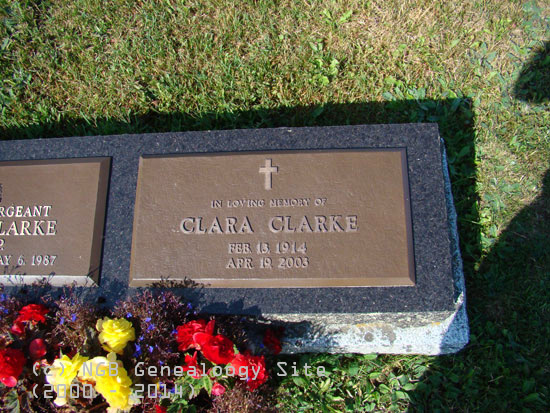 John A. and Clara Clarke