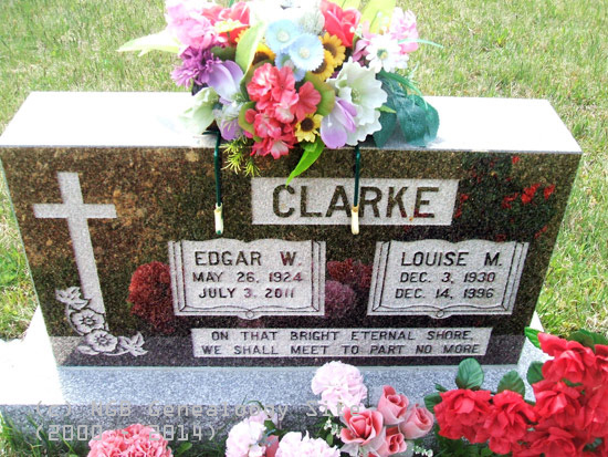 Edgar W. & Louise M. Clarke