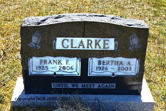 Framk F. & Bertha A. Clarke