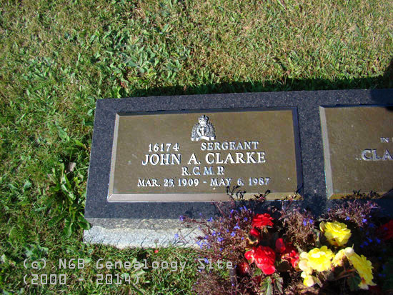 John A. and Clara Clarke
