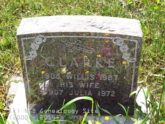 Willis and Julia Clarke