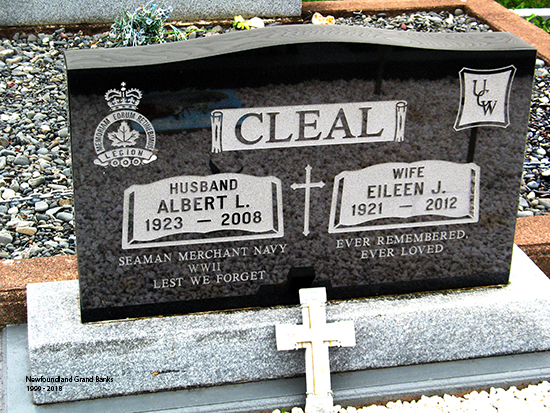 Albert L. & Eileen J Cleal