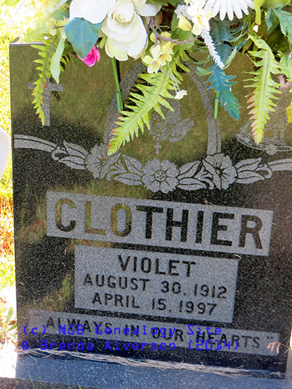 Violet Clothier