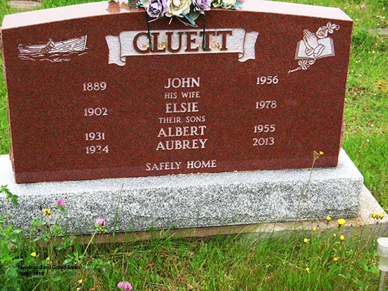 John, Elsie, Albert & Audrey Cluett