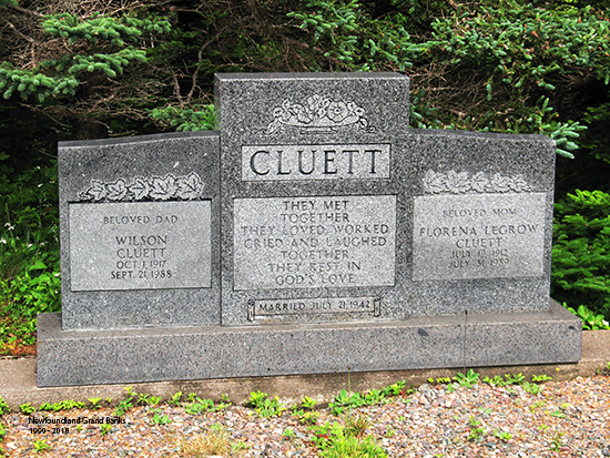 Wilson & Florina Cluett