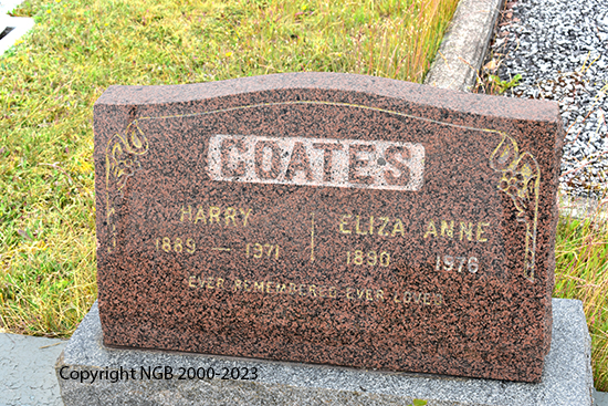 Harry & Eliza Anne Coates
