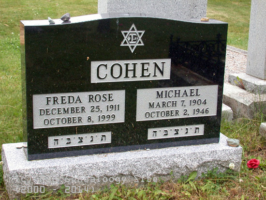 Freda Rose & Michael Cohen