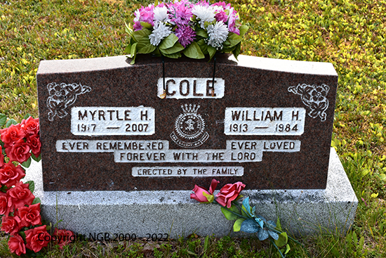 William M. & Myrtle H. Cole