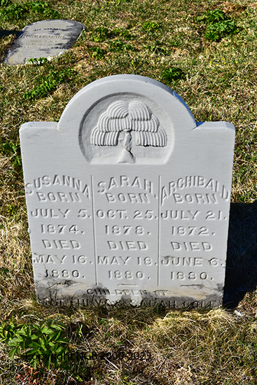 Susanna, Sarah & Archibald Coles