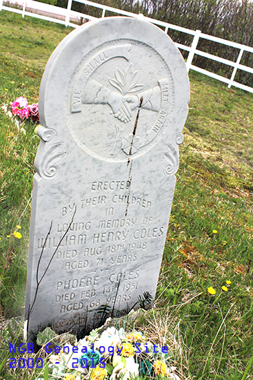 William Henry and Phoebe Coles