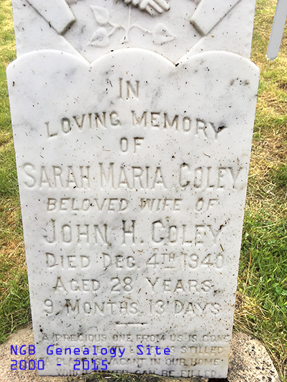 Sarah Maria Coley