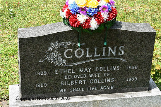 Gilbert & Ethel May Collins