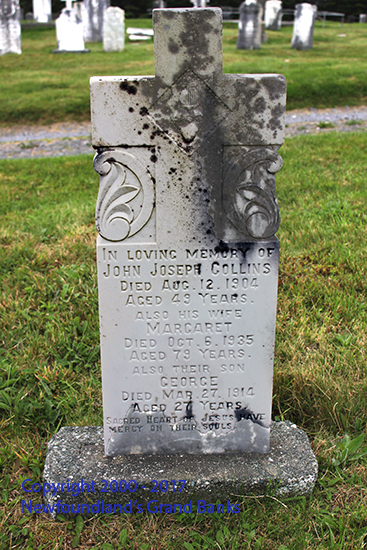 John Joseph, Margaret & George Collins