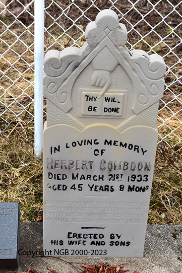 Herbert & Mary Jane Combdon and Ethel P. Connolly 